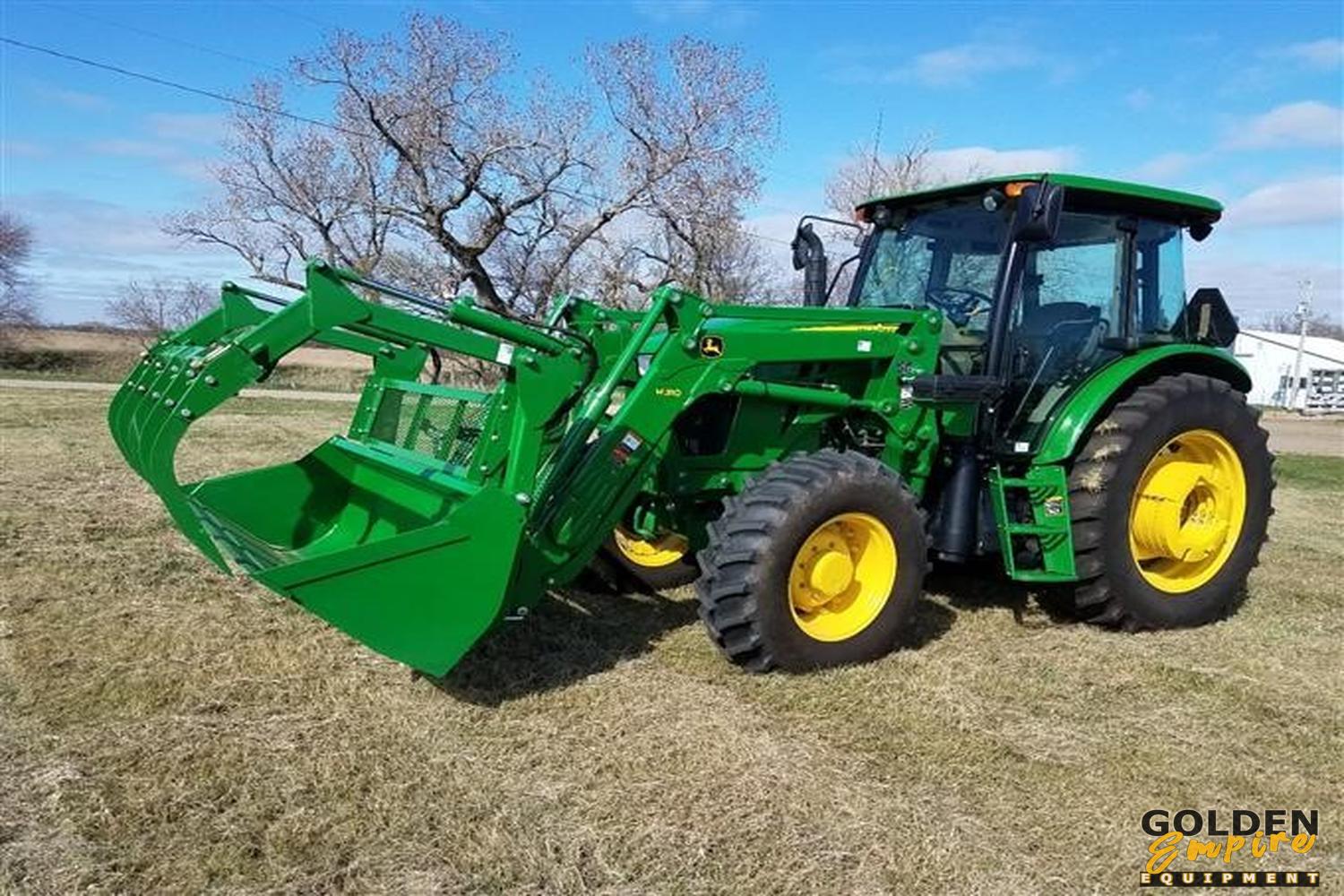 2014 John Deere 6105D MFWD